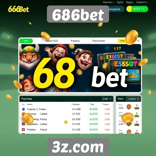 686bet: interface e experiência do usuário