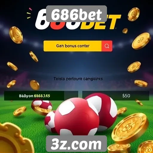 Comparação de bônus e promoções do 686bet