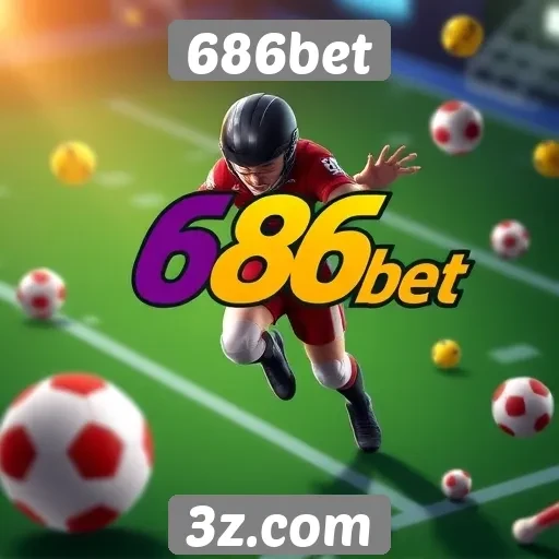 Impacto do 686bet no mercado de jogos online