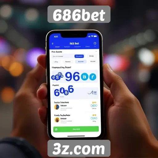 Acessibilidade do 686bet em dispositivos móveis